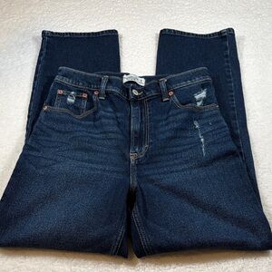 Abercrombie & Fitch The ‘90s Straight Ultra High Rise Jean Size 8R